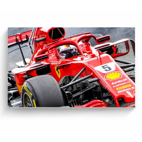 Cuadro Decorativo Canvas F1 Ferrari Grand Prix  135x90