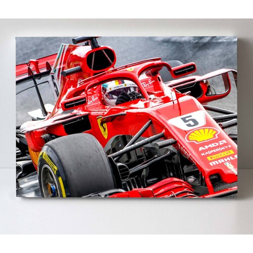 Cuadro Decorativo Canvas F1 Ferrari Grand Prix  135x90