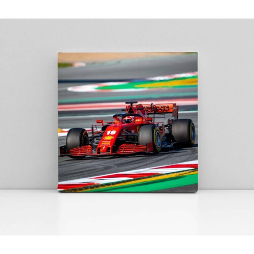 Cuadro Decorativo Canvas Scuderia Ferrari F1 30x30