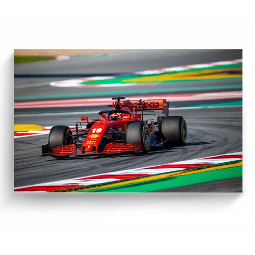Cuadro Decorativo Canvas Scuderia Ferrari F1 150x100