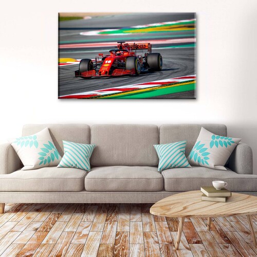 Cuadro Decorativo Canvas Scuderia Ferrari F1 150x100