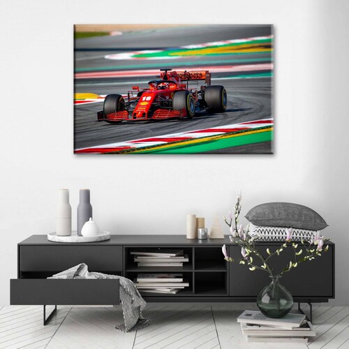 Cuadro Decorativo Canvas Scuderia Ferrari F1 150x100