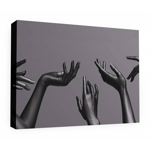 Cuadro Decorativo Canvas Manos femeninas  135x90