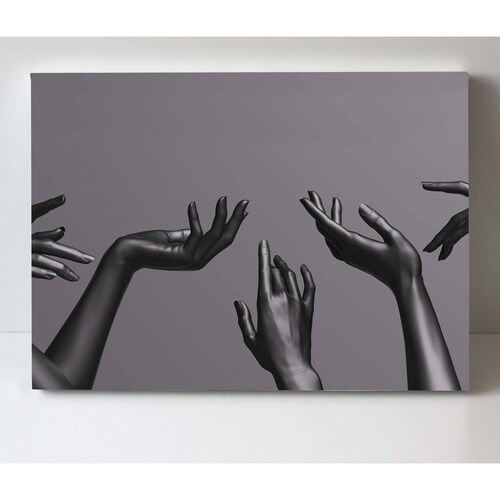 Cuadro Decorativo Canvas Manos femeninas  135x90