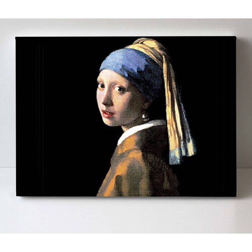 Cuadro Decorativo Canvas Arte Retrato Dama 150x100
