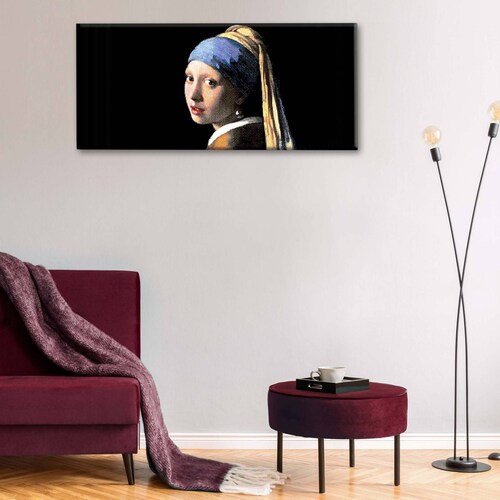 Cuadro Decorativo Canvas Arte Retrato Dama 150x100