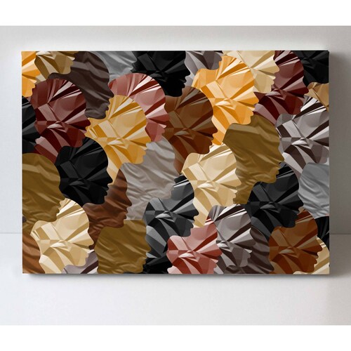 Cuadro Decorativo Canvas Diversidad racial 75x50