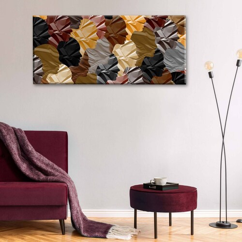 Cuadro Decorativo Canvas Diversidad racial 180x90