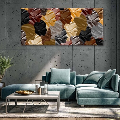 Cuadro Decorativo Canvas Diversidad racial 180x90