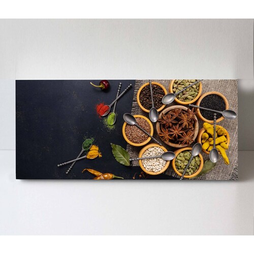 Cuadro Decorativo Canvas Especias y condimentos 200x100