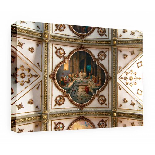 Cuadro Decorativo Canvas Iglesia San Juan Bautista 180x120