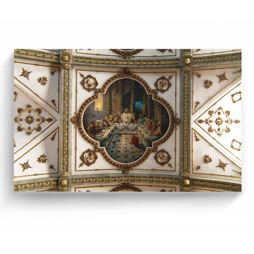 Cuadro Decorativo Canvas Iglesia San Juan Bautista 180x120