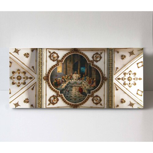 Cuadro Decorativo Canvas Iglesia San Juan Bautista 80x40