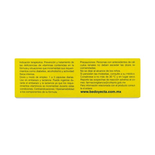 Bedoyecta 30 Caps Grossman 