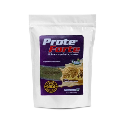 Prote Forte Polvo Sabor Vainilla Bolsa 500 G, Pharmadan 