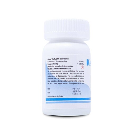 Ketorolaco 6 Tabs 30 Mg Amsa 