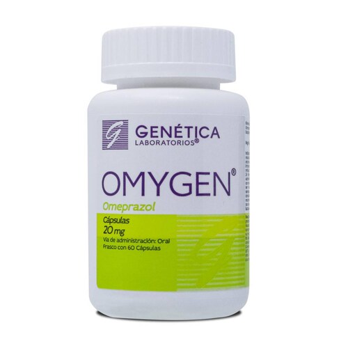 Omygen, Frasco Con 60 Capsulas, Genetica 