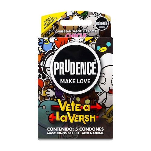 Prudence Make Love Sabor Y Aroma Chicle, 5 Condones, Prudence 