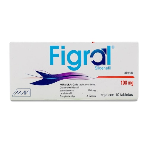 Sildenafil Figral 10 Tabs 100 Mg Mavi 