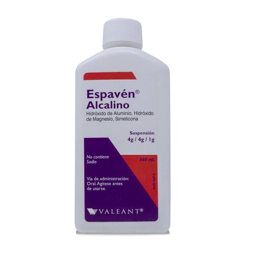Espaven Alcalino, 360 Ml, Valeant 