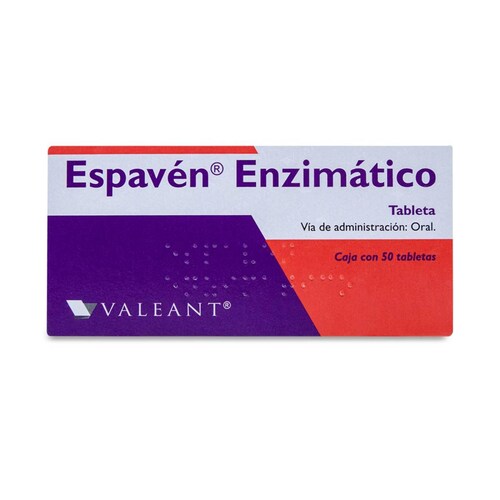 Espaven Enzimatico Con 50 Tabs Valeant 