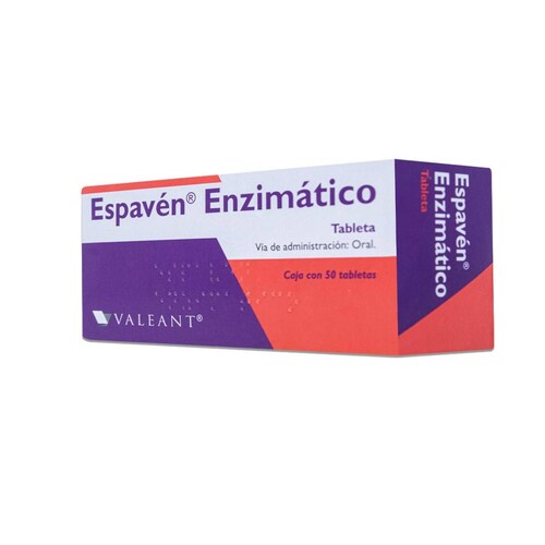 Espaven Enzimatico Con 50 Tabs Valeant 