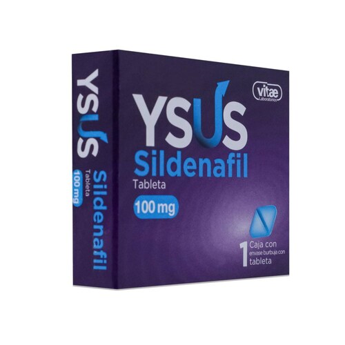 Sildenafil Ysus, Caja Con 1 Tableta De 100 Mg, Vitae 