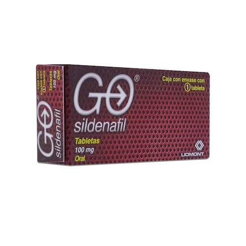 Sildenafil Go, 1 Tableta De 100 Mg, Liomont 
