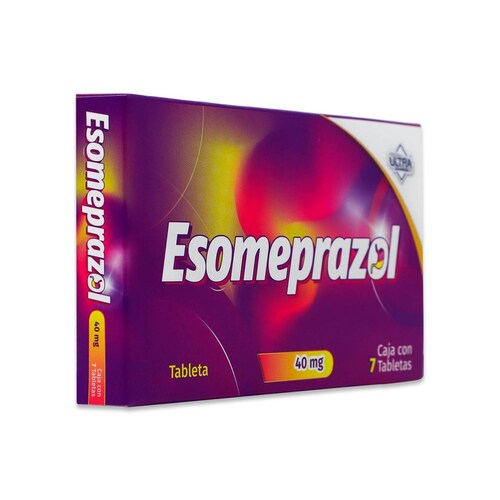 Esomeprazol Ultra Caja Con 7 Tabletas 40 Mg 