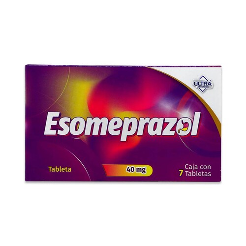 Esomeprazol Ultra Caja Con 7 Tabletas 40 Mg 