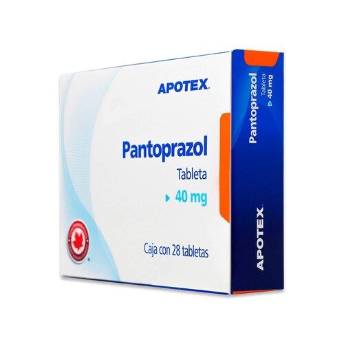 Pantoprazol Apotex Caja Con 28 Tabletas 40 Mg 