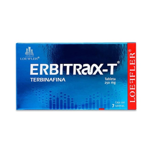Terbinafina Loeffler Erbitrax T Caja Con 7 Tabletas 