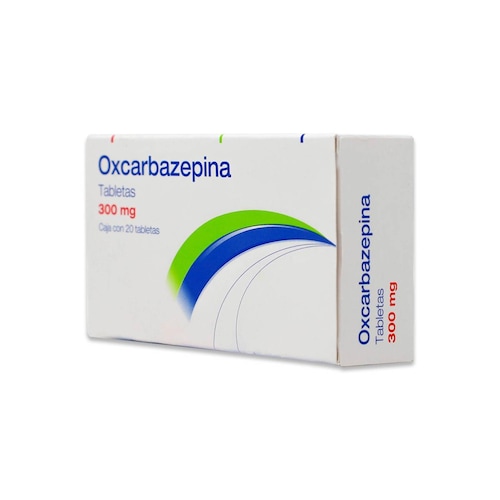 Oxcarbazepina Psicofarma Caja Con 20 Tabletas 300 Mg 