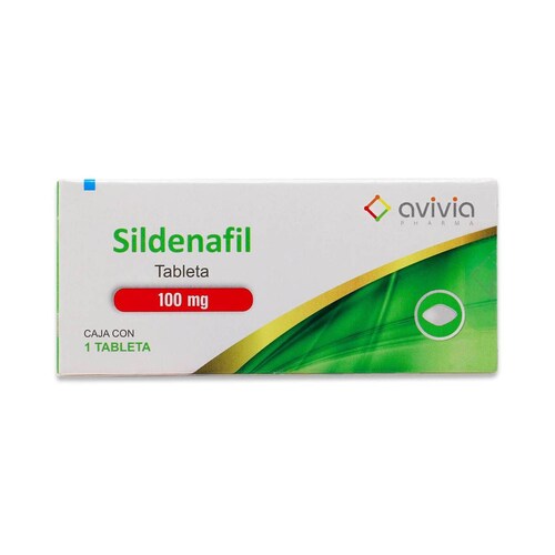 Sildenafil Avivia 1 Tableta De 100 Mg 