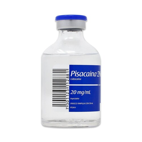Pisacaina Pisa Solución Frasco Ámpula 50 ML 