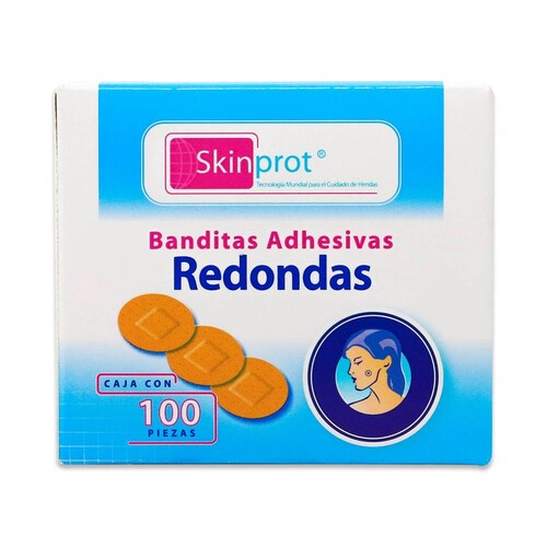 Bandita Adhesiva lomd Redonda 25Mm Cont 100 Pzas 