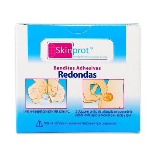 Bandita Adhesiva lomd Redonda 25Mm Cont 100 Pzas 