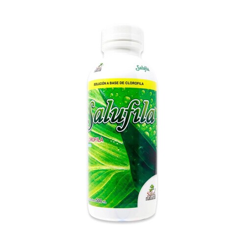 Salufila Salud Natural  Solucion A Base De Clorofila 500 Ml 