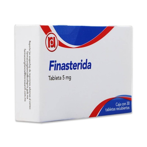 Finasterida, Caja Con 30 Tabletas De 5 Mg, Randall 