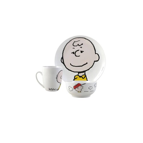 Taza Beige de Cerámica Peanuts® Snoopy Charlie Brown