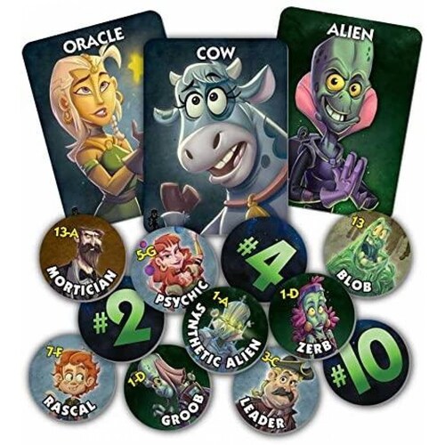Juego De Mesa One Night Ultimate Alien Devir Terror 