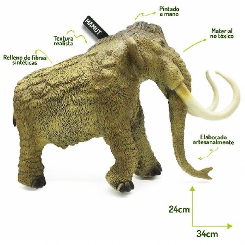 Mamut Grande Juguete Realista 34 X 24 Cm 