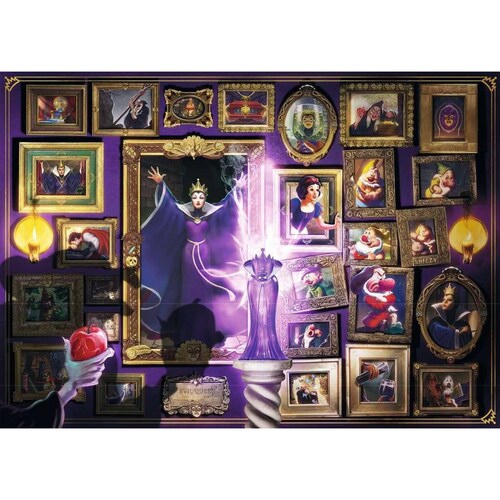 Rompecabezas Disney Villanos Evil Queen 1000 Piezas Ravensburger 