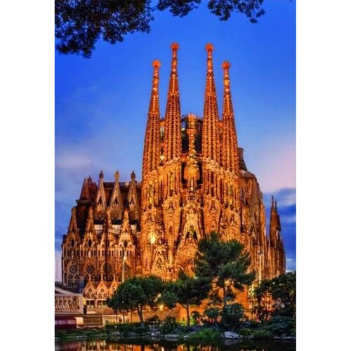 Rompecabezas Sagrada Familia 1000 Pz- Educa 