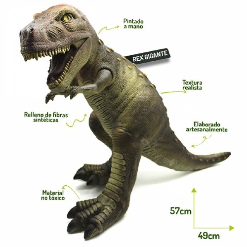 Grandes Juguetes De Dinosaurios Jurassic Rex Gigante 