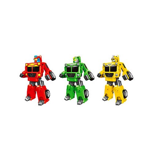 Carros Transformers 2 en 1 DIY Robot y Vehiculo 2 Piezas 