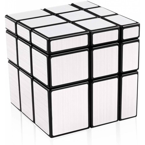 Rubik Mirror Cube - Espejo 3x3 Plateado 
