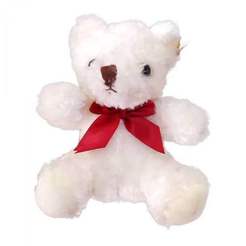 Peluche Juguete Oso Chipirin Blanco Suave Abrazable