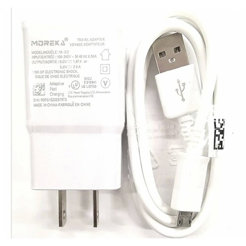 Cargador V8 Micro USB Moreka M-02,  2.1A