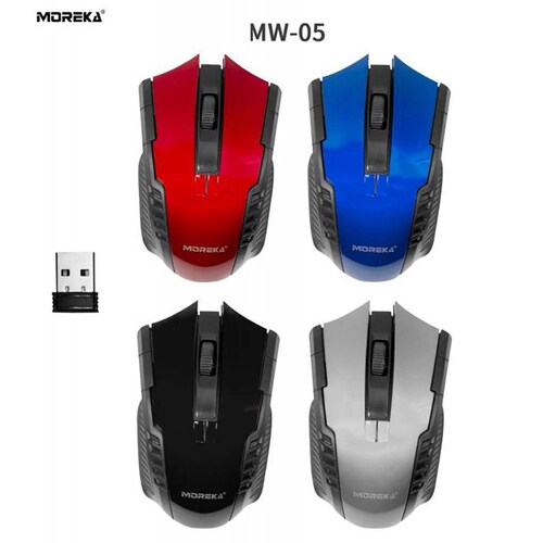 Mouse, Moreka MW-05, Inalámbrico, USB